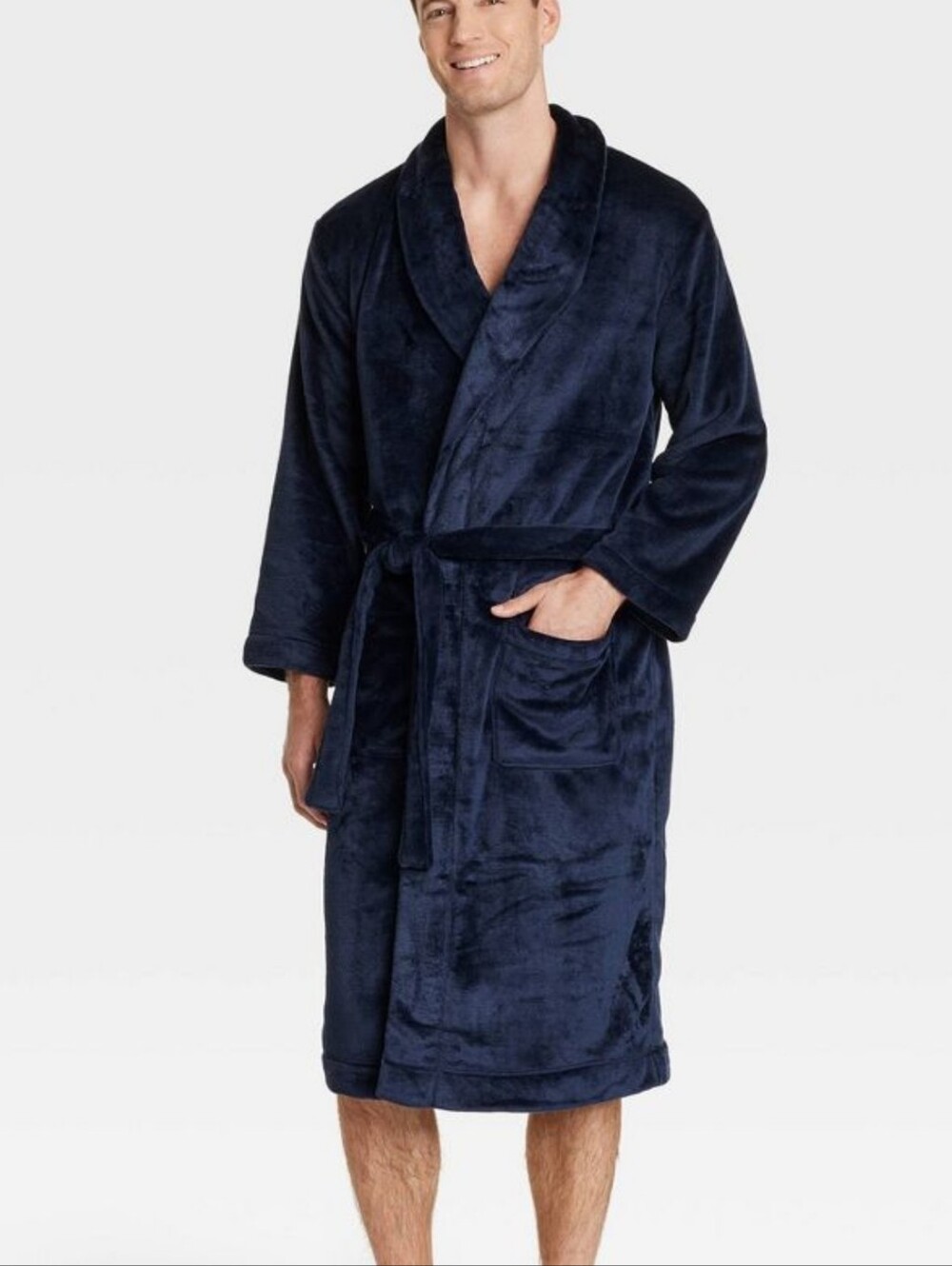 Club Room Mens Plush Road- Deep Navy Numerous Sizes